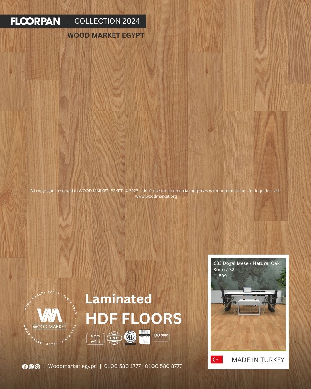 C03 Dogal Mese _ Natural Oak WMFB