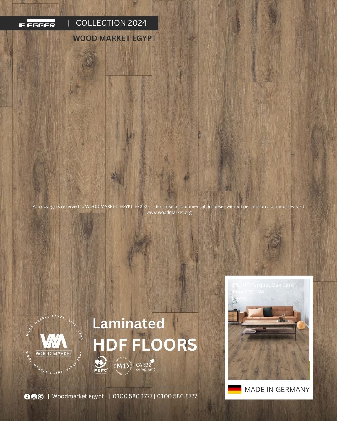 EPL 019 Parquet Oak dark WMEC
