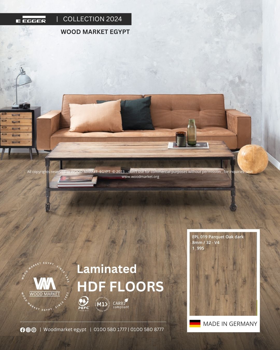EPL 019 Parquet Oak dark WMEC
