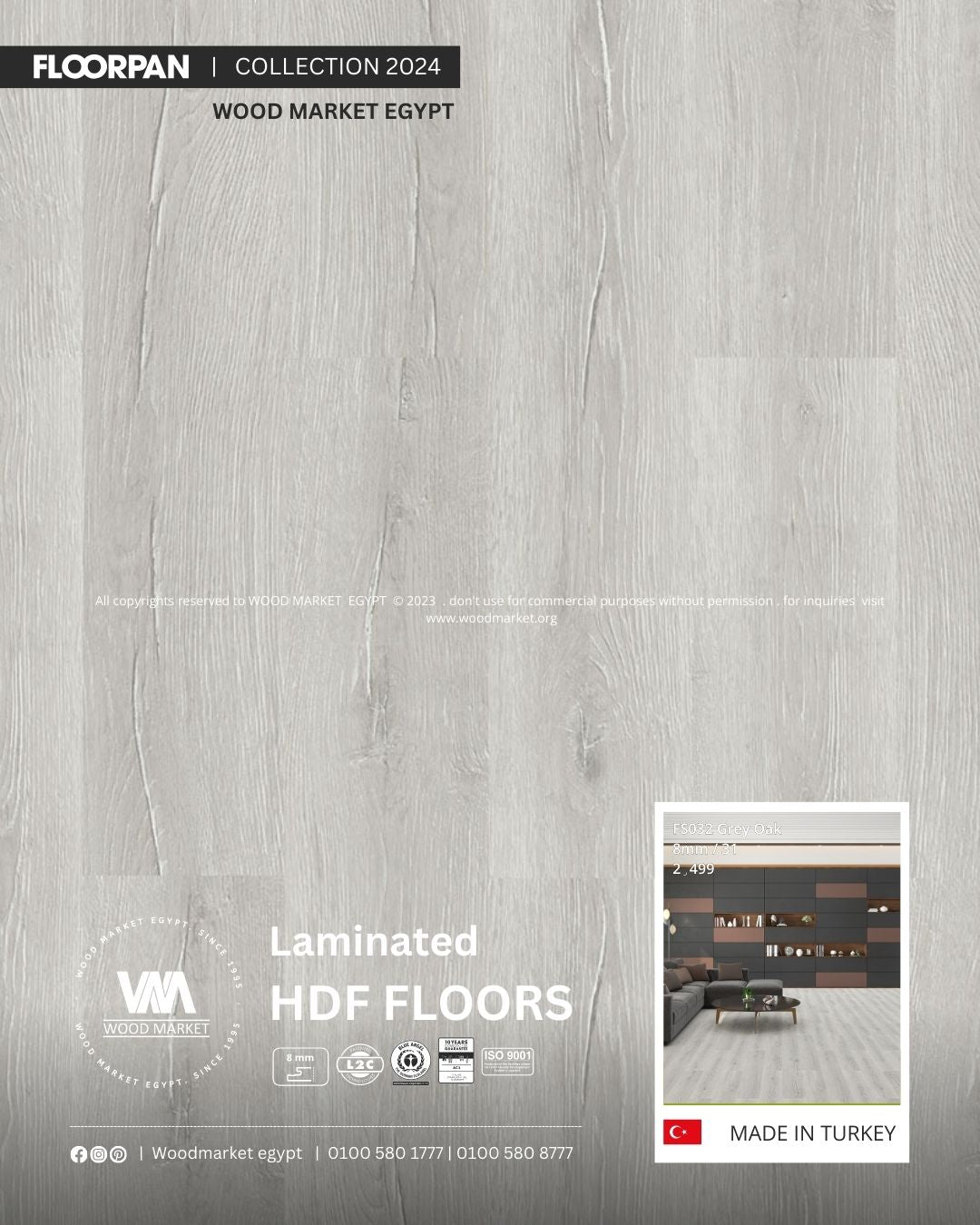 FS032 Grey Oak WMFA