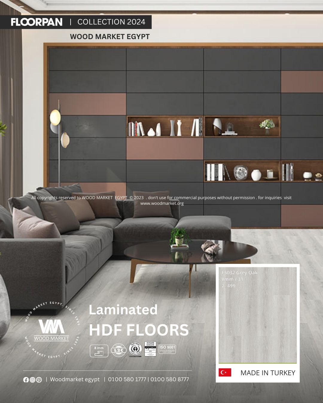 FS032 Grey Oak WMFA